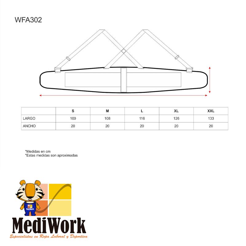 Cinturon Lumbar Support WFA302 01