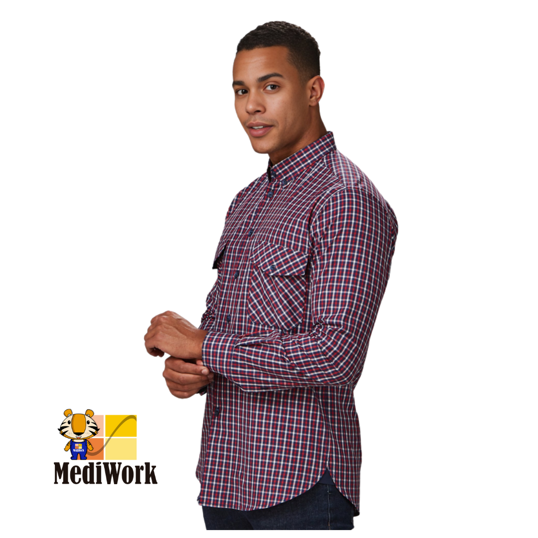 CAMISA HOMBRE SLIM FIT CUADROS FAUSTO ESPECIAL  260025E 02