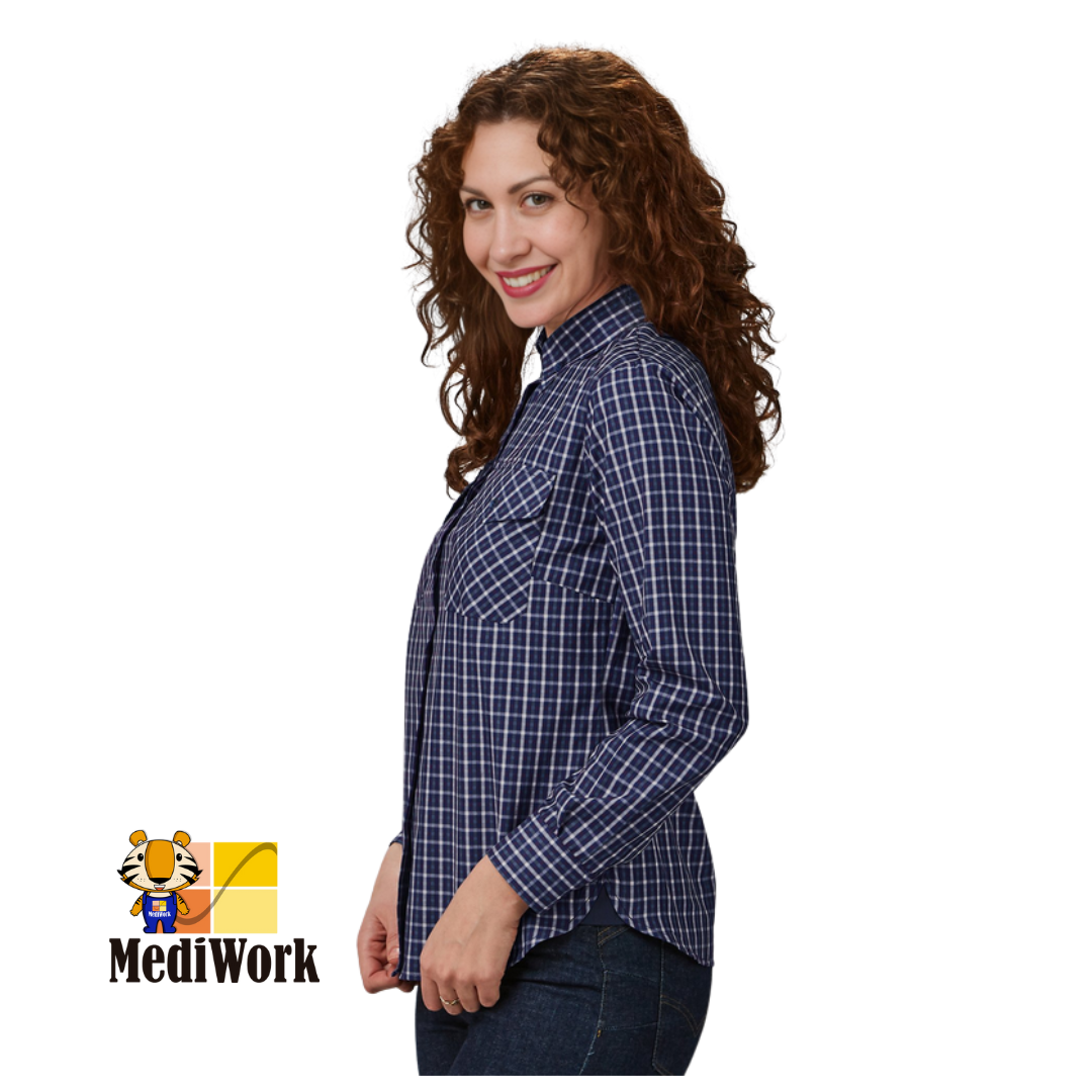  CAMISA MUJER CUADROS CATERINA  240025 02
